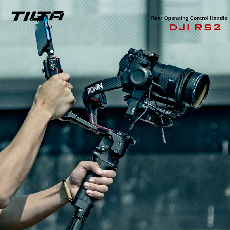 Tilta Dji Rs2 Posteriore Di Comando Di Comando Maniglia Tga-Arh Per Dji Rs2 Palmare Gimbal Stabilizr Focus Record Control Dji Rs2 Staffa