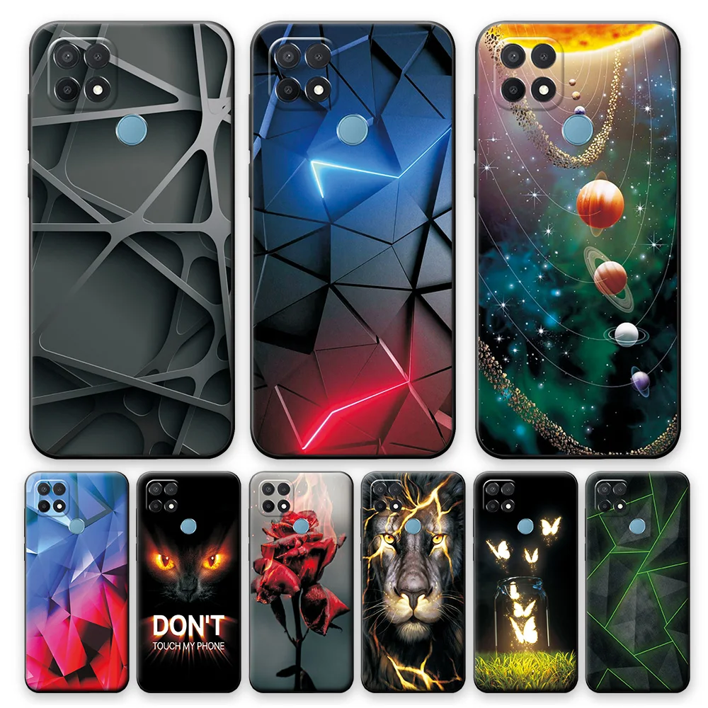 Custodia Per Oppo A15 Custodia Oppo A15 6.52 Pollici Fundas Custodia Morbida In Silicone Tpu Cover Posteriore Per Oppo A15 A 15 Custodia Antiurto Per 