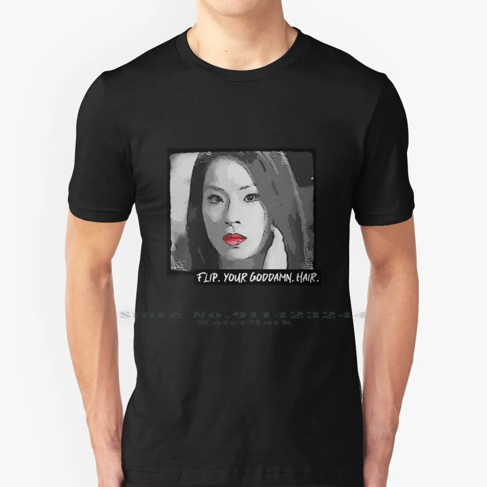 Lucy Liu Charlie'S Angels : Flip Your Hair T Shirt Cotton 6Xl Lucy Liu Charlies Angels Draw Barrymore Cameron Kim Angels 2000
