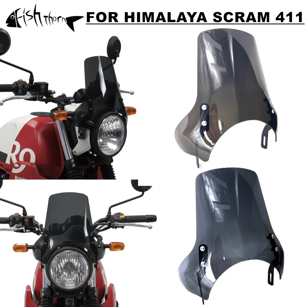 Per Himalaya 411 Himalaya Scram 411 Scram411 Sb6 2022 2023 2024 Parabrezza Moto Parabrezza Deflettori