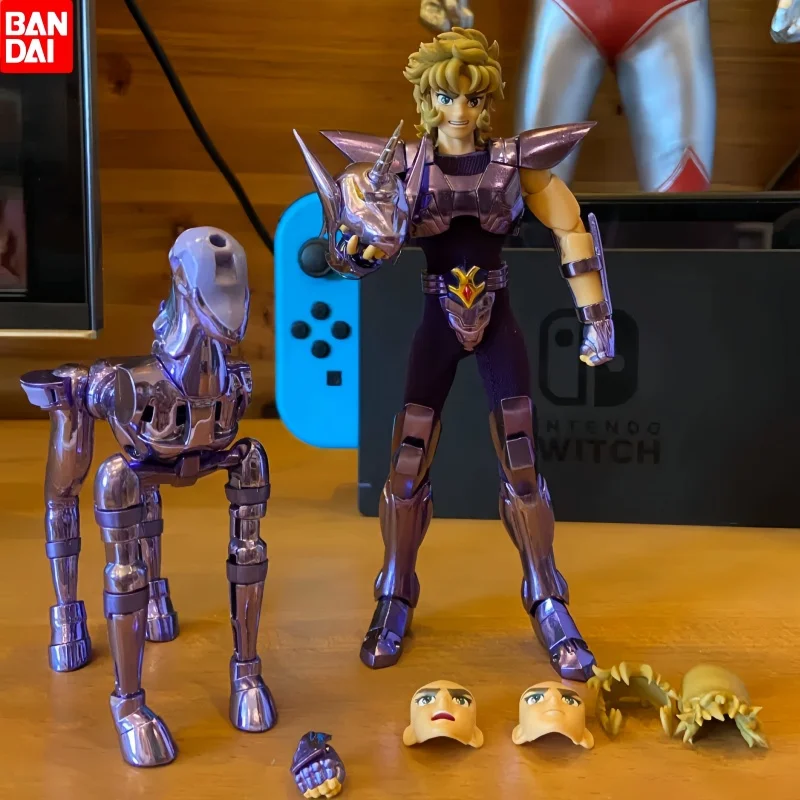 Originale Bandai Saint Cloth Myth Ex Unicorn Jabu Helmet Bronze Anime Action Figures Collection Modello Regali Di Natale Giocattoli