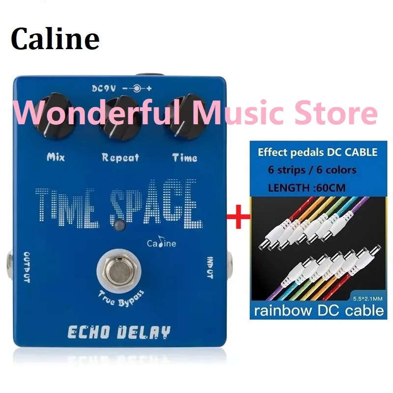 Caline Cp-17 Time Space Echo Delay Guitar Effect Pedal Accessori Per Chitarra