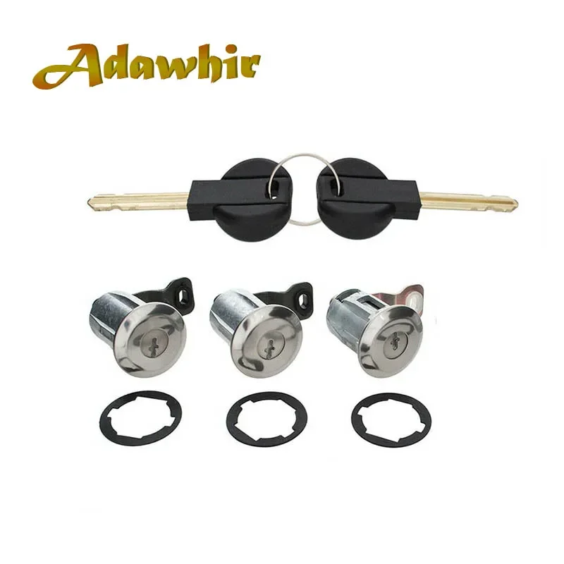 9170G3 252522 Left Right Door Lock Cylinder With 2 Keys For Citroen Berlingo Xsara Picasso For Peugeot Partner