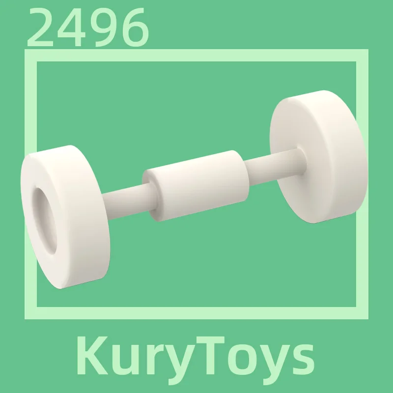 Kury Toys Fai Da Te Moc Per 2496 Parti Di Blocchi Da Costruzione Da 10 Pezzi Per Skateboard/Carrello Ruota