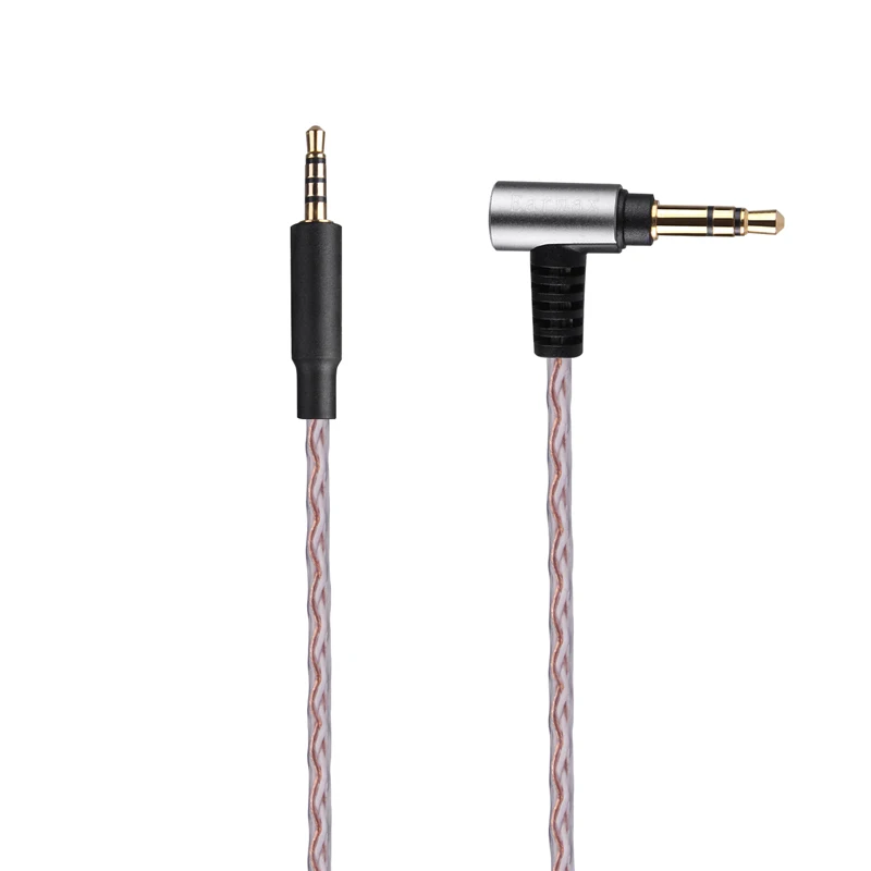 Nuovo! Cavo Audio Occ A Treccia A 4 Core Per Cuffie Beyerdynamic Dt 240 Pro Dt240Pro Akg Y600Nc Y400Bt Shure Aonic 40 50