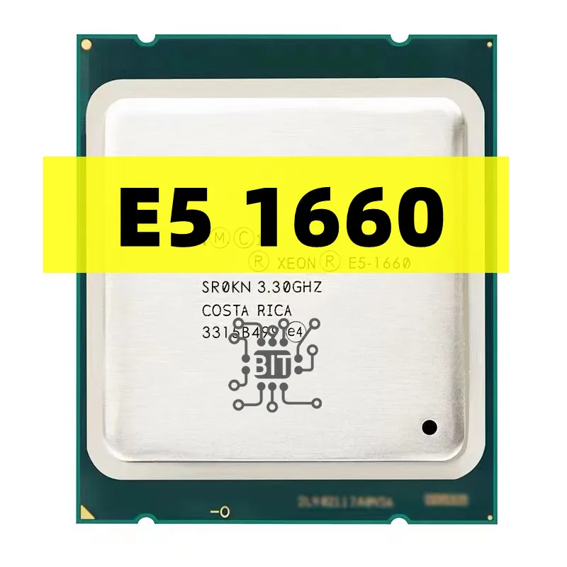 Xeon E5-1660 E5 1660 Sr0Kn 3.3Ghz 6-Core 15Mb Cache Socket 2011 Processore Cpu Più Forte Di E5 1650 Nave Libera