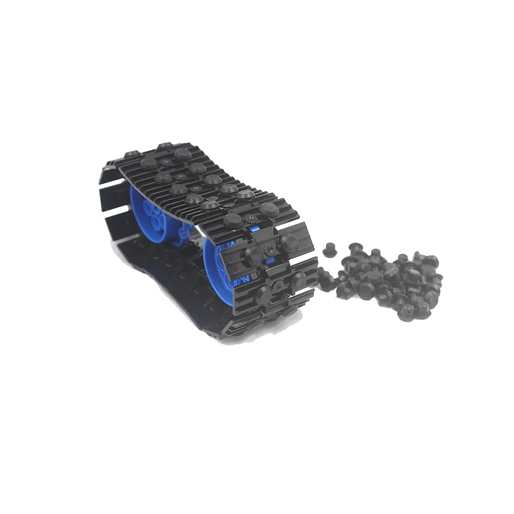 Moc Technical Parts Tappo In Gomma Presa A Catena Caterpillar Track 24375 Compatibile Con Lego Educational Building Block Toy
