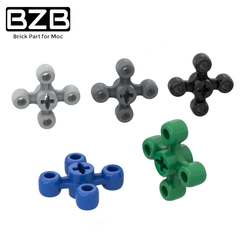 Bzb Moc 32072 Rotary Wheel High-Tech Building Block Modello Kids Diy Brick Parts Giocattoli Tecnici Migliori Regali