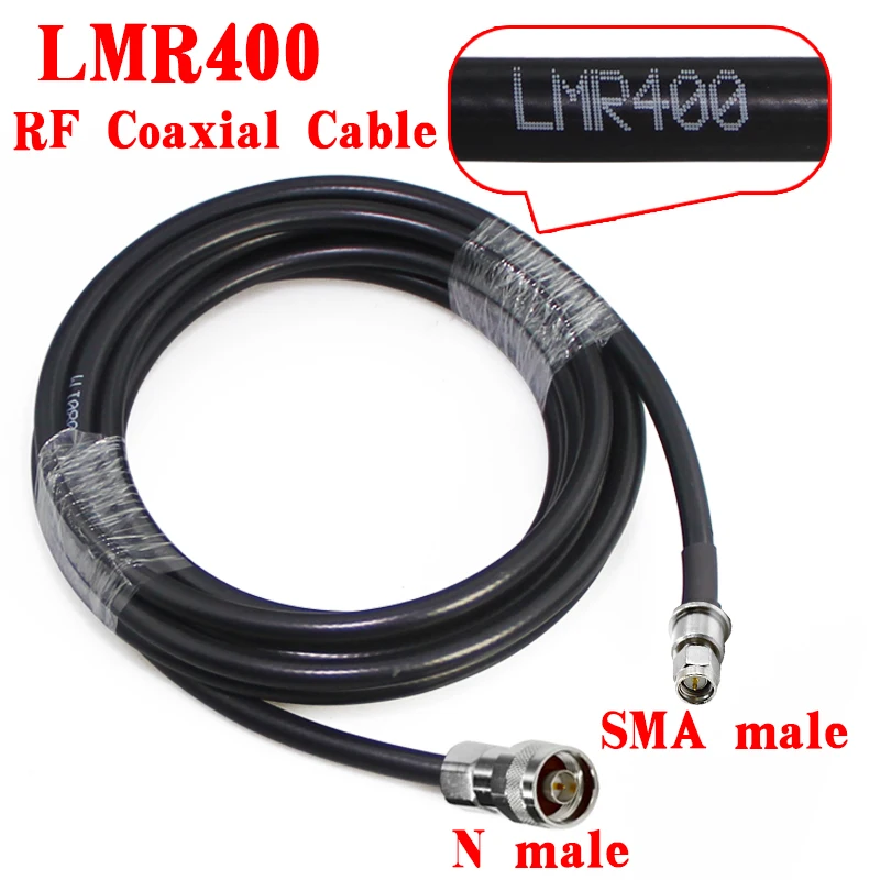 Per Amplificatore Cellulare 4G Lte Ripetitore Di Segnale Telefonico Rp-Sma Maschio A N Femmina Cavo Lmr400 50 Ohm Rf Coassiale Estensione Jumper Pigta