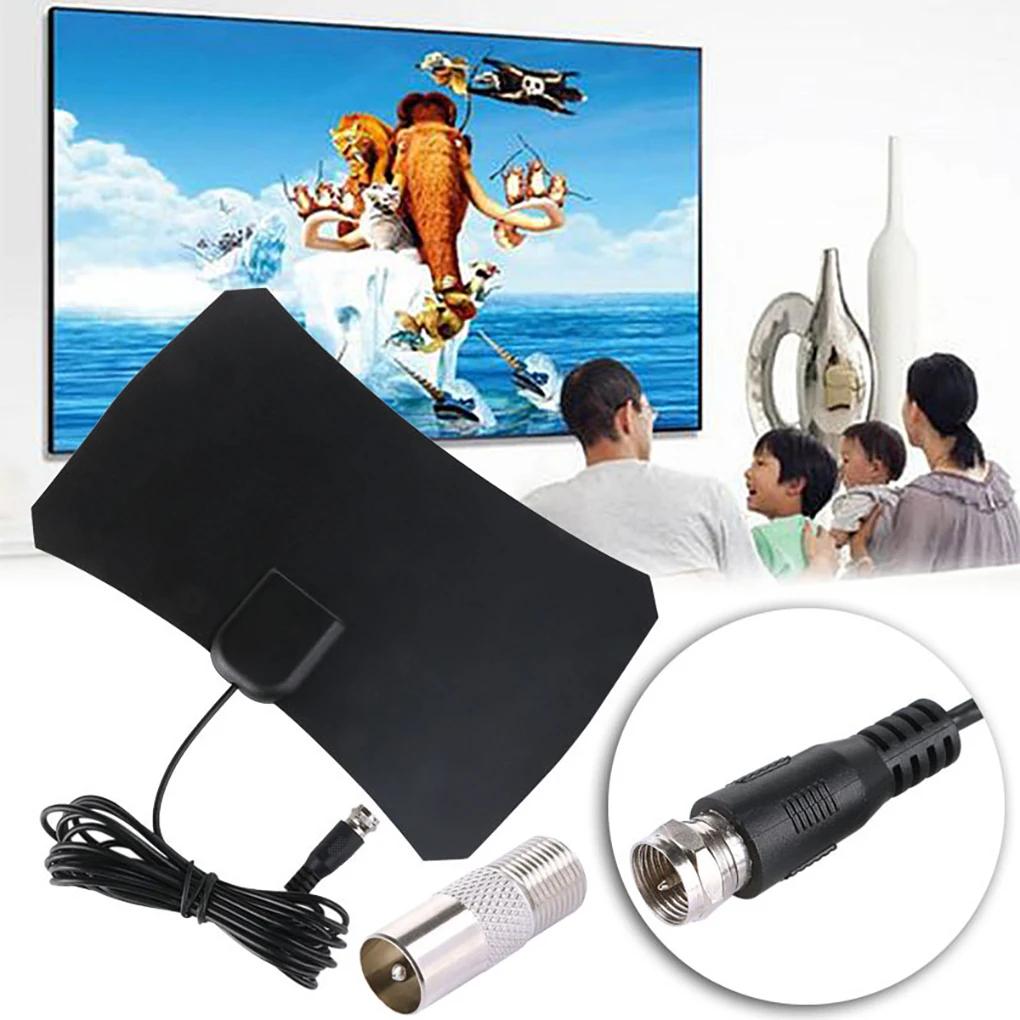 50 Miglia Hd Tv Digitale Ricevitore Antenna Interna 1080P Vhf Uhf Guadagno Di Frequenza Booster Antenna Hdtv