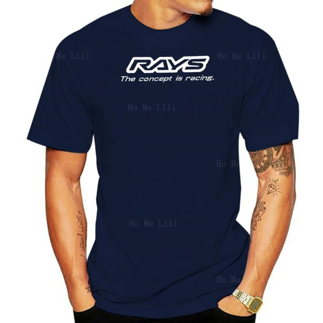 Maglietta Personalizzata Personalizzata Oversize Nuovo Logo Rays Volk Racing Men 2023
