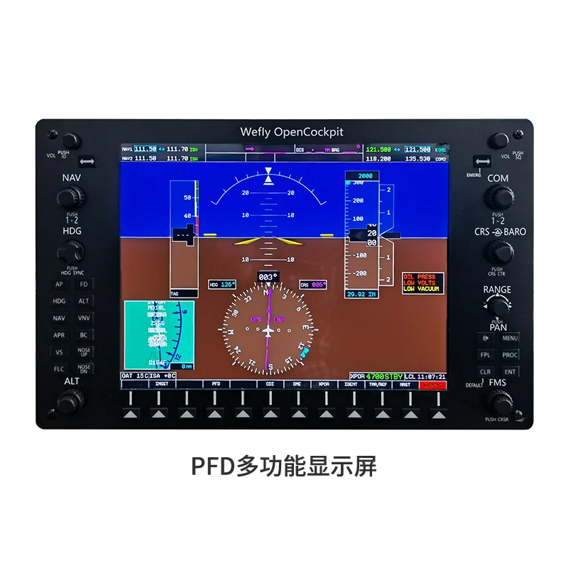 Pannello Pilota Automatico Di Navigazione Per Simulatore Di Volo G1000 Avionica Integrata Pfd Mfd Adattato Al Simulatore Di Volo Microsoft 2020 X-Plan