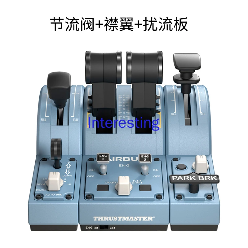 Thrustmaster Flight Simulator 2020 Tca Quadrante Airbus Edition Valvola A Farfalla 320 321 Xp11