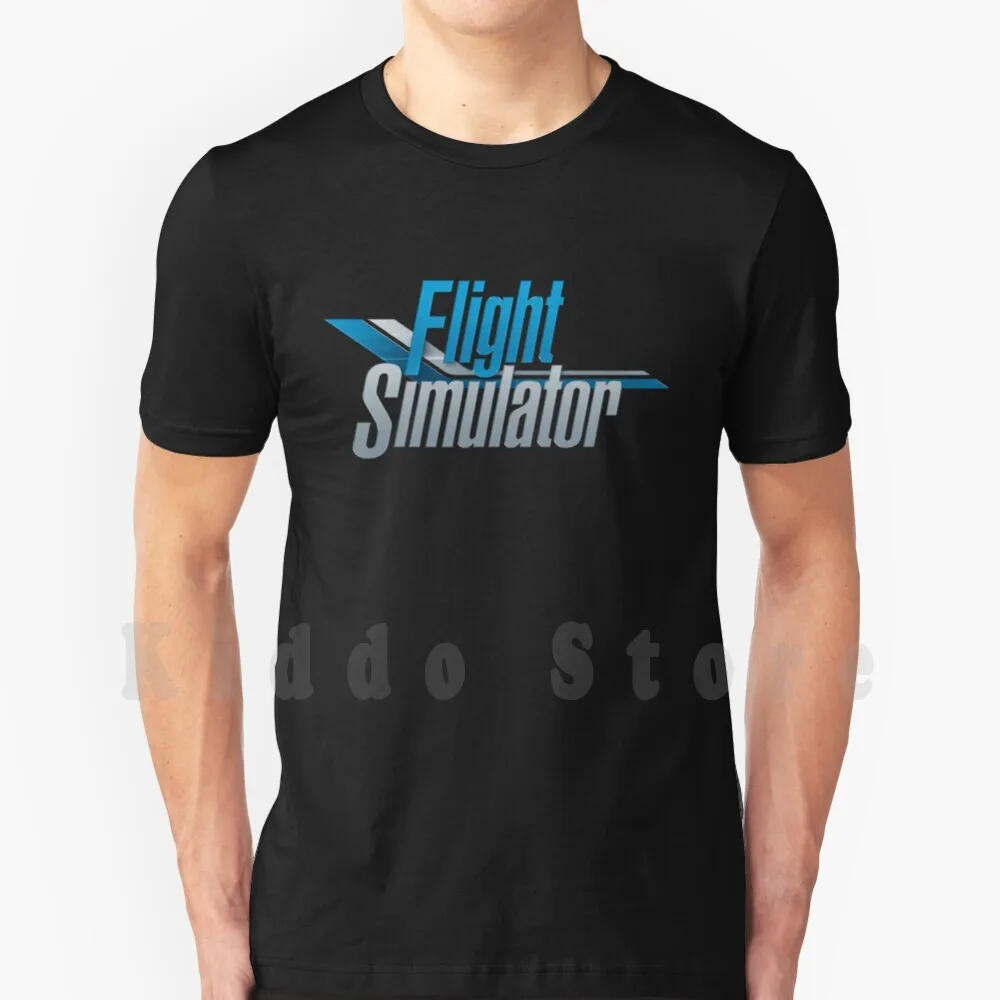 Flight Simulator 2020 T Shirt Print For Men Cotton New Cool Tee Microsoft Flight Simulator Flight Simulator 2020 Microsoft