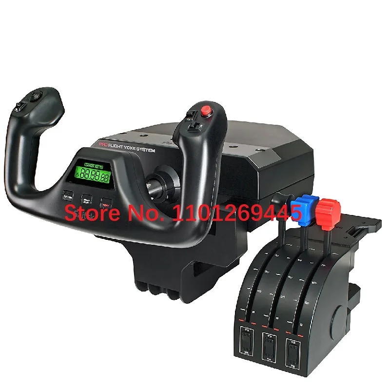 Yoke Civil Aviation Flight Rocker Controller Microsoft Simulation Muslimate 2020