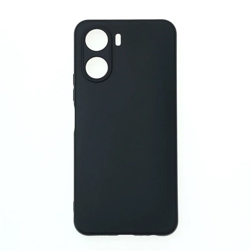 Per Vivo Y16 Case Matte Slim Soft Silicone Vivo Iqoo Z6 Lite Cover Per Telefono Vivo Y75S Custodie Vivo Y22 Y22S Y16 V25E Coque Black Case