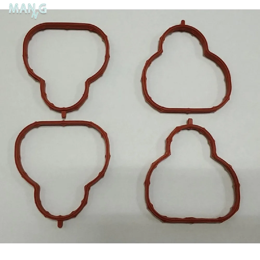 Zj0113111 13191600 4 Pezzi Guarnizione Collettore Di Aspirazione Plastica Rossa Per Ford Mazda 2 De Dh 3 Zj Ve Zy De Zy Ve Zj 46 Z6 Ajusa