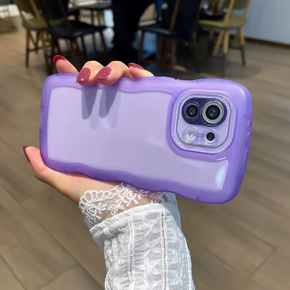 Per Vivo Iqoo 10 Pro Case Vivo Iqoo 10 Iqoo Z3 Iqoo Z6X Iqoo Z5 Z6 Cover Opaca Custodia Ondulata Antiurto Trasparente Capa Donna Morbida