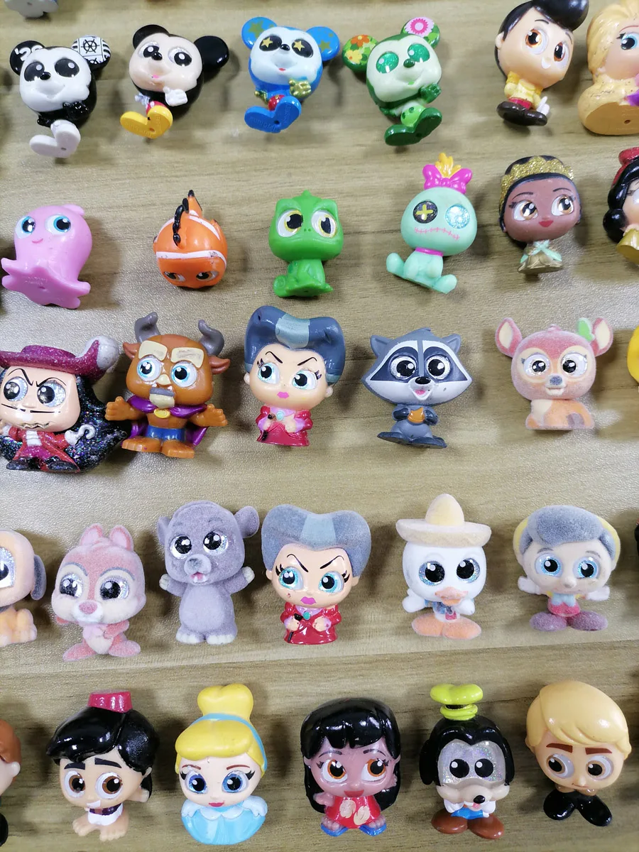 Disney Doorables Cartoon Glass Eyes Doll Collectizes Rare Figurine Cute Action Figure Regali Di Compleanno Per Bambini