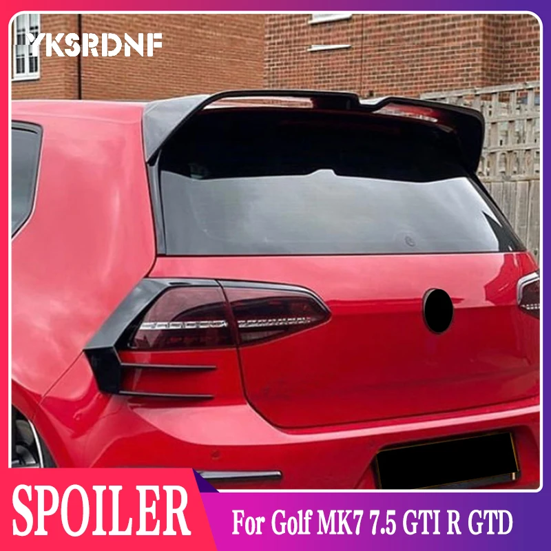 Spoiler Sul Tetto Stile Oettinger Per Volkswagen Golf Mk7 7.5 Gti R Gtd Abs Spoiler Posteriore Aleron Golf 7 2013 - 2020