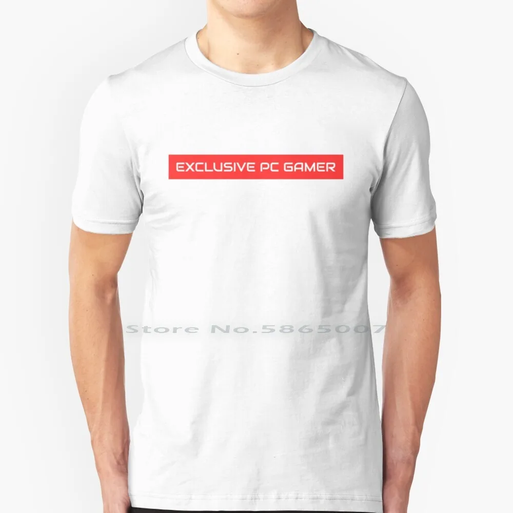 Esclusiva Maglietta Per Pc Gamer 100% Cotone Gaming Pc Pc Gaming Fps Mmo Rpg Fornite Big Size 6Xl Tee Gift Fashion
