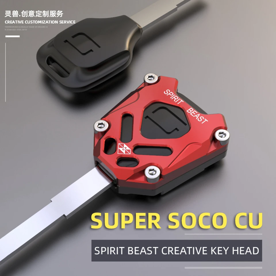 Spirit Beast Soco Cu Moto/Scootor/Electric-Bick Refit Key Cover Shell Copertura Del Telecomando Custodia Del Dispositivo Antifurto