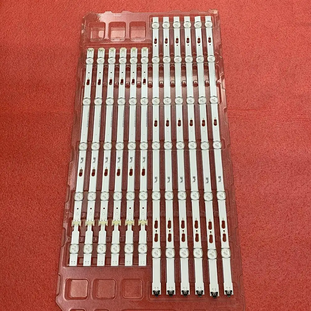 Striscia Di Retroilluminazione A Led Per Samsung Ue55J6350Su Ue55J6300Aw Un55J6520 Ue55J6300 Cy-Wj055Cglv1H V5Df-550Dca Ue55J6300Ak Ue55J6370Su