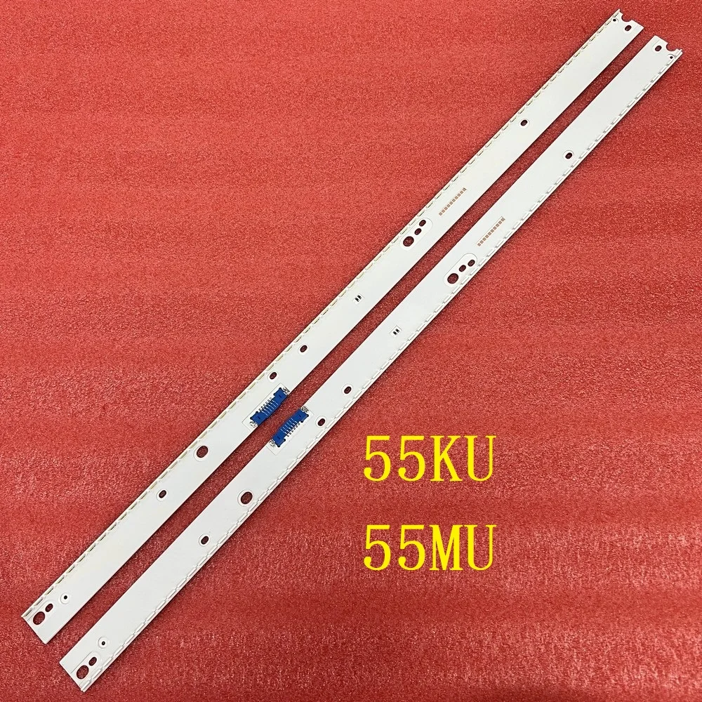 Barra Led (2) Per Samsung Ue55Ku6450 Ue55Ku6459U Un55Mu6500G Ue55Mu6400U Ue55Ku6500U Ue55Ku6400U Ue55Ku6400S Ue55Mu6505U Ue55Ku6409