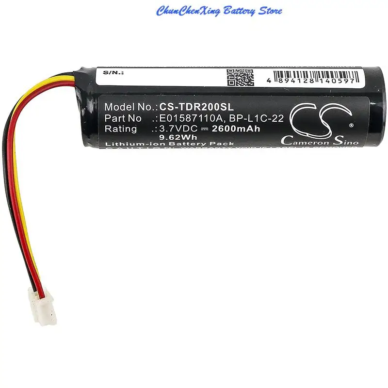 Batteria Cameron Sino 2600Mah Per Tascam Mp-Gt1