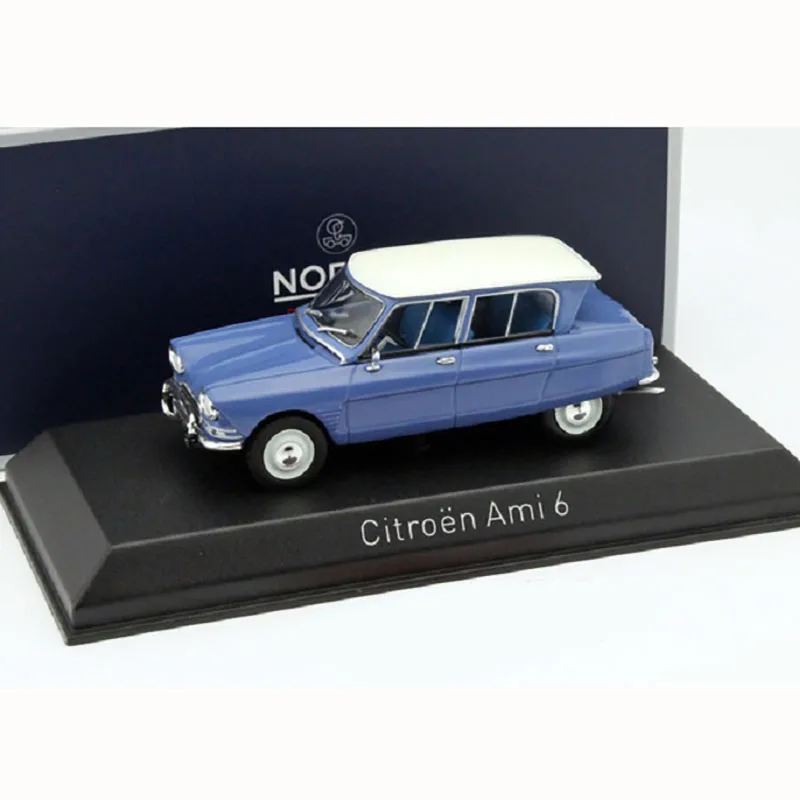 Modello Di Auto Vintage In Lega Citroen Ami 6 1967 In Scala 1:43