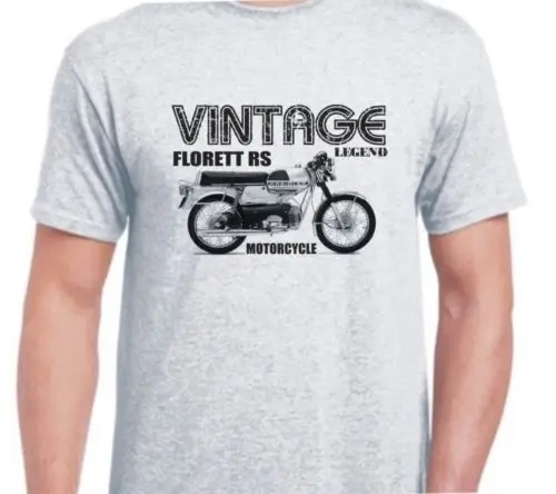 2020 New Fashion Brand Top Maglietta Maschile Uomo Kreidler Florett Rs Ispirato Vintage Moto Classic Bikecreate A Shirt