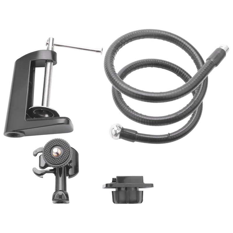 Supporto Per Webcam, Supporto Per Webcam Aggiornato Con Braccio E Morsetto A Collo D'Oca Flessibile, Vestito Per Webcam Logitech C920,C922,C930