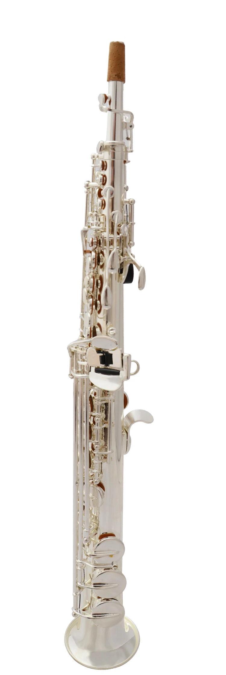 Sassofono Soprano Placcato Argento Per Sassofono Soprano Bb