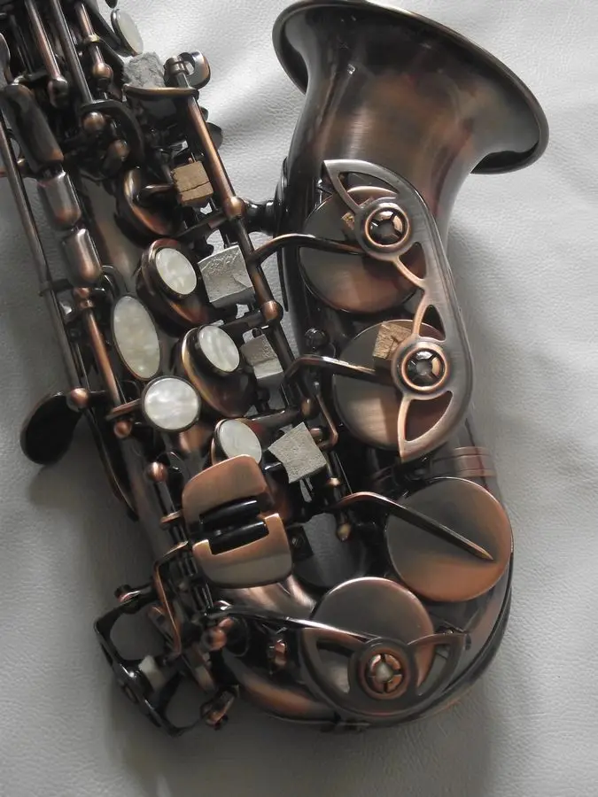 Avanzata Antico Sassofono Soprano Curvo Sax Soprano