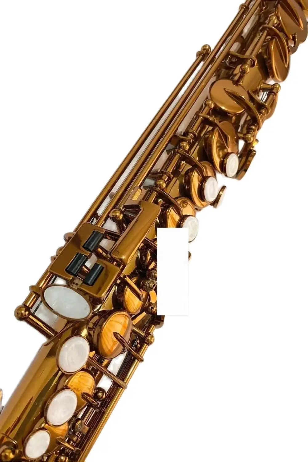 Classic Coffee Gold Mark Vi Model B-Flat Sassofono Soprano Stile Nostalgico Suono Di Grado Professionale Sax Soprano Jazz Instrument