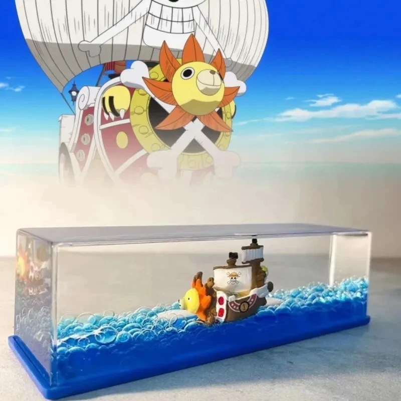 Mille Sunny Fluid Liquid Drift Floating Boat Creative Ship Bottle Soggiorno Camera Da Letto Studio Decorazione Decorazione Natalizia