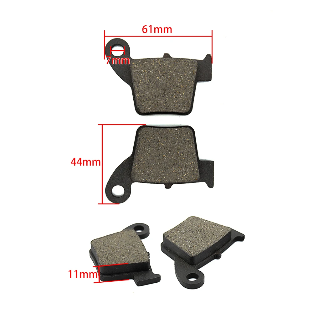 Pastiglie Freno Posteriori Per Honda Crf 150 230 2004 R 250 450 Crf 250 Motard Crf 250 F Crf 250 R Crf 450 Motard Crf 450 R