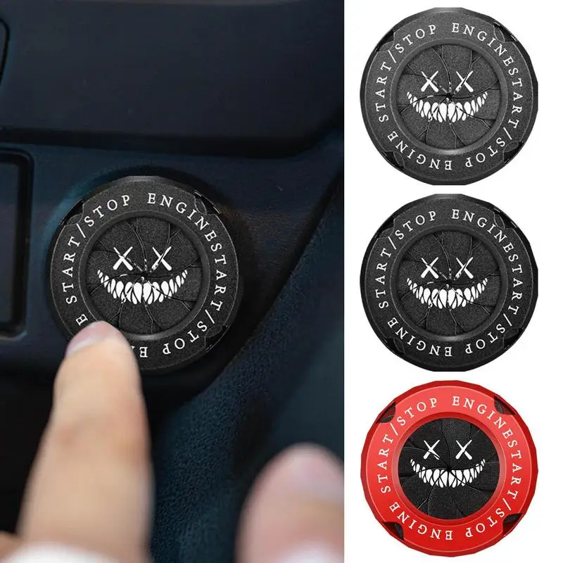 Start Stop Button Cover Car Moto Engine Start Stop Button Protection Professional Auto Engine Button Cover Car Interior Decor