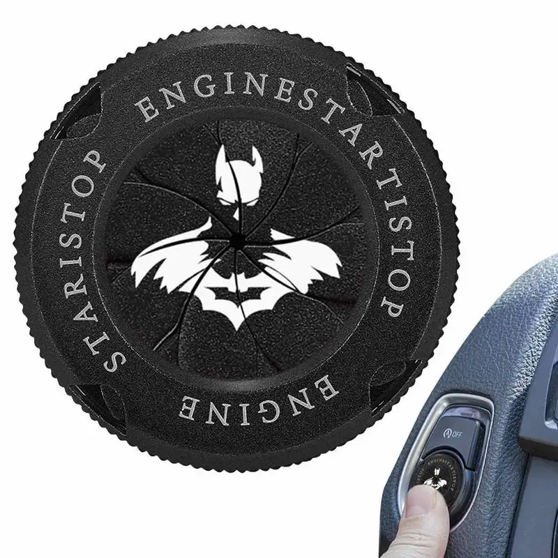 Car Moto Engine Start Stop Button Cover Onekey Start Stop Button Cover Interruttore Di Accensione Tappo A Lama Accessori Interni Auto