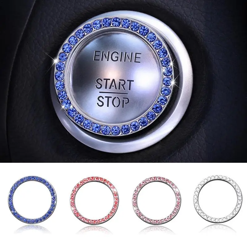 Start Stop Pulsante Cover Universal Car Moto Engine Start Stop Button Cover Start Stop Pulsante Interruttore Cover Protettiva