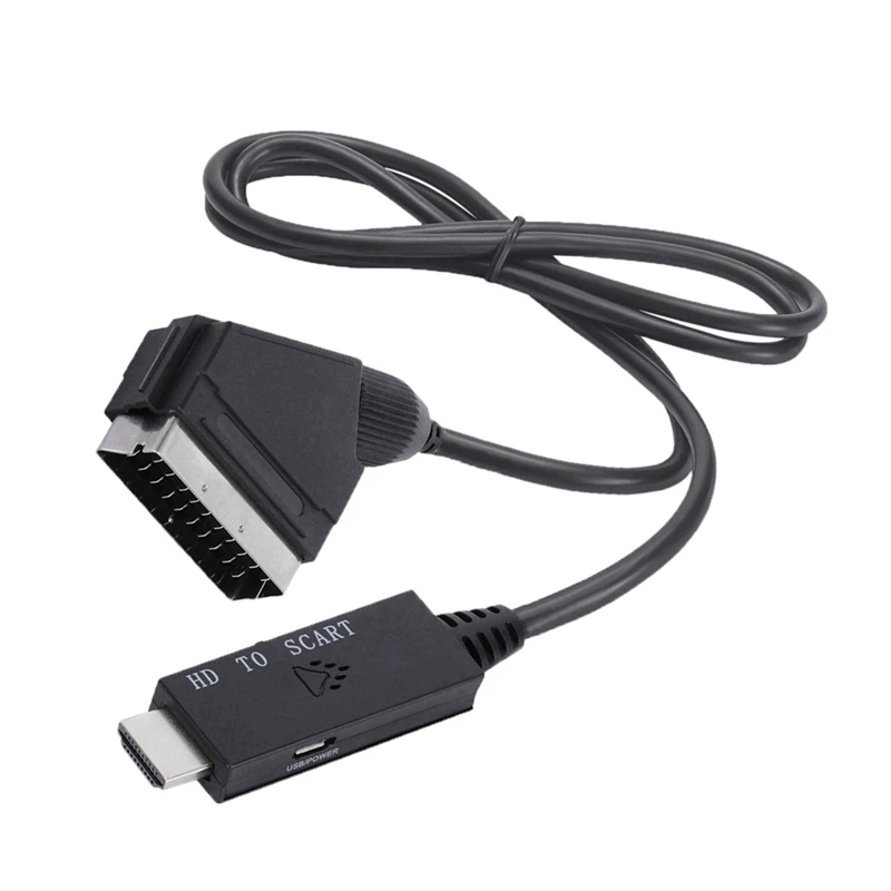 Convertitore Hdmi Compatibile Con Scart Hd Convertitore Abs Hdmi Compatibile Con Scart Hd