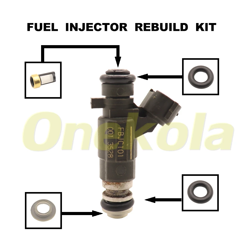 Carburante Iniettore Kit Di Riparazione Per X-Trail T30 Qr25De 2.5L Murano Z50 Vq35De 16600-Ae060 Fbjc101