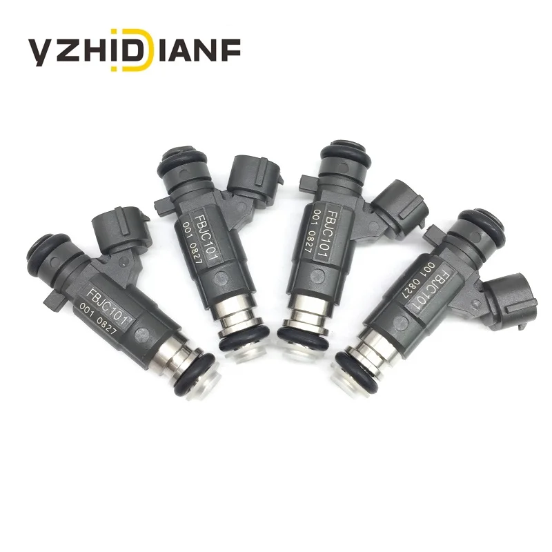 4X Iniettore Di Carburante Fbjc101 For Per Xtrail- T30 Qr25De 2.5L I4 Murano Z50 Vq35De 3.5L V6 16600Ae060