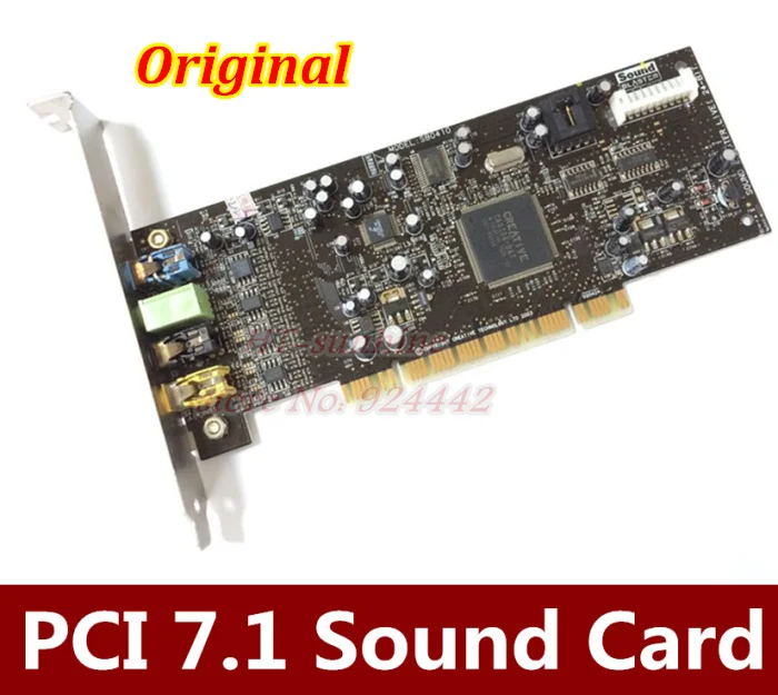 Scheda Audio Creative Lab Originale Blaster Sb0410 Pci 7.1 Scheda Audio A 24Bit Sb0410