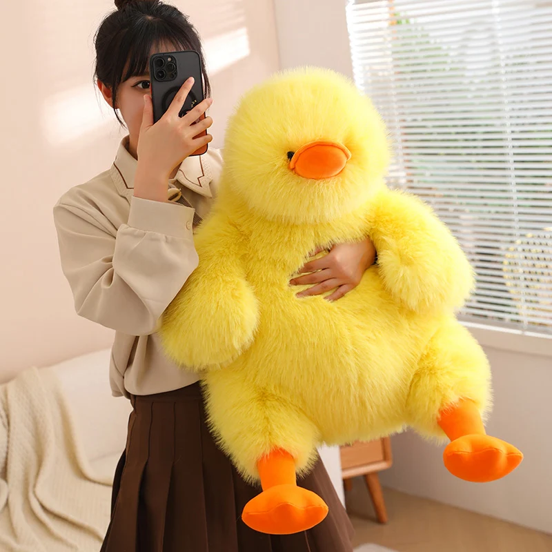 Morbido Farcito Fluffly Animal Lovely Duck Peluche Cuddly Fat Ducks Plushie Doll Baby Accony Sleeping Cushion Girls Hug Pillow