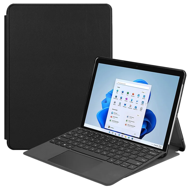 Per Microsoft Surface Pro Case 8 Tablet Stand Shell Pu Leather Coque Per Microsoft Surface Pro 8 Laptop Cover 13 Pollici