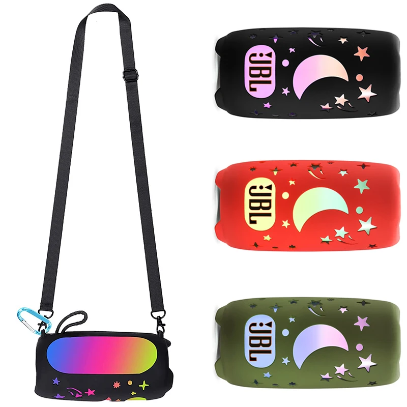 Custodia In Silicone Zoprore Per Altoparlante Bluetooth Portatile Jbl Pulse 5, Custodia Protettiva In Pelle Per Accessori Per Altoparlanti Jbl Pulse5