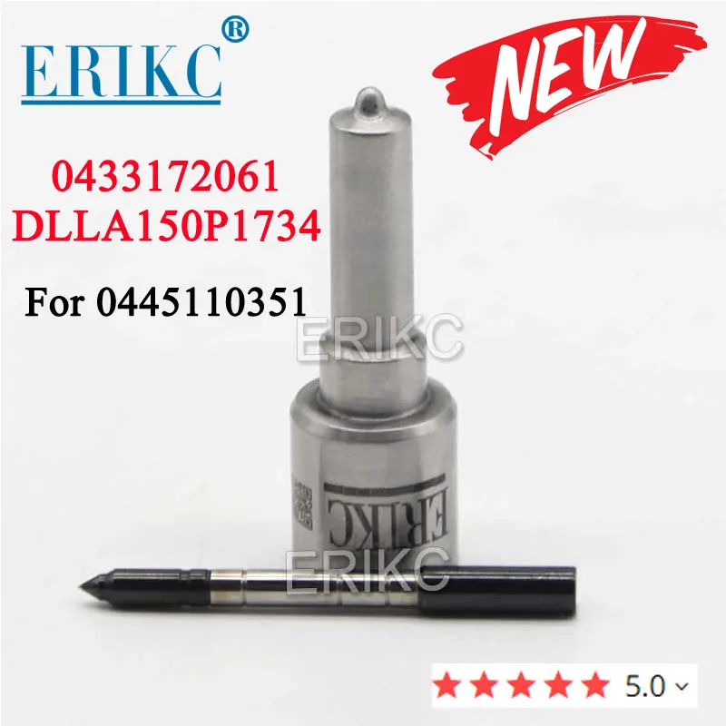• Kit Di Riparazione Auto Diesel 0433172061 Dlla 150 P 1734 Punta Ugello Iniettori Common Rail Dlla 150 P 1734 Per 0445110351