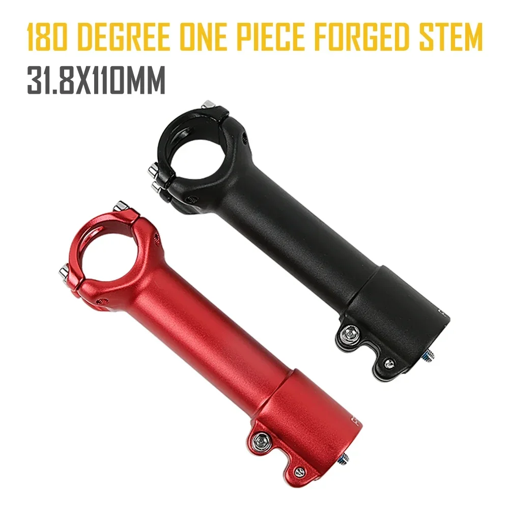Paloma One Piece Forgiato Stem180 Gradi Bicicletta Stelo Riser Per Mtb Road City Bike 31.8X110Mm Forcella Estensione Bar Morsetto Mtb Power