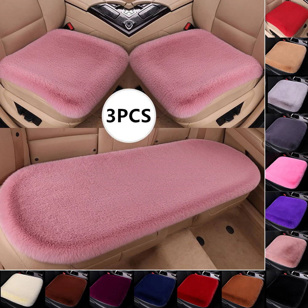 Coprisedile Per Auto In Peluche Invernale Protezione Del Sedile Cuscino In Peluche Per Auto Per Vw Golf Amarok Canyon Aventura Atlas Beetle Jetta Bora